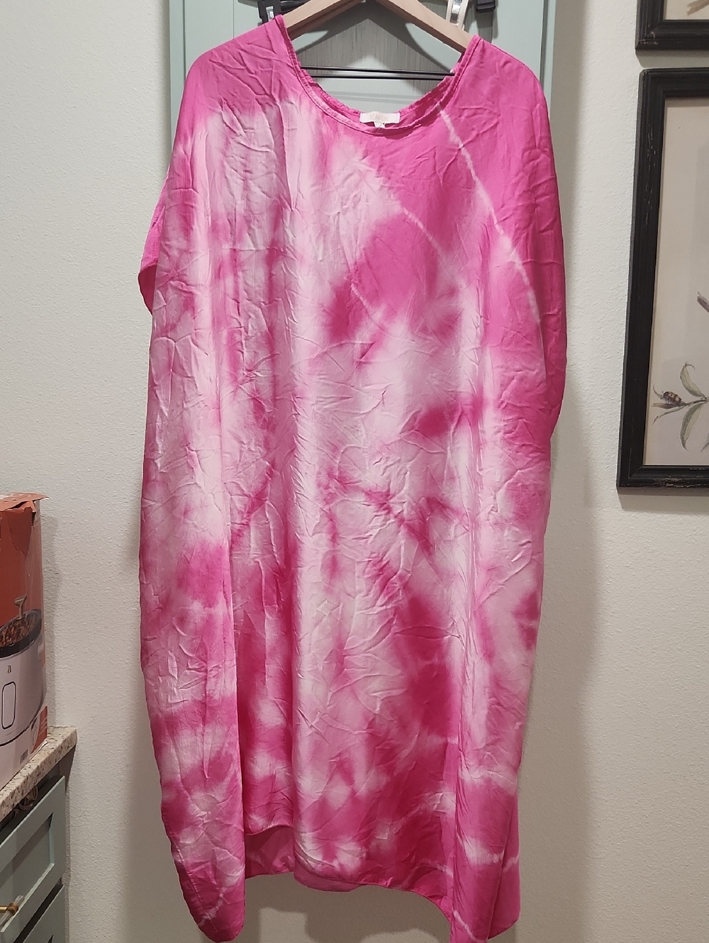 Kimono Hot Pink.  Size L